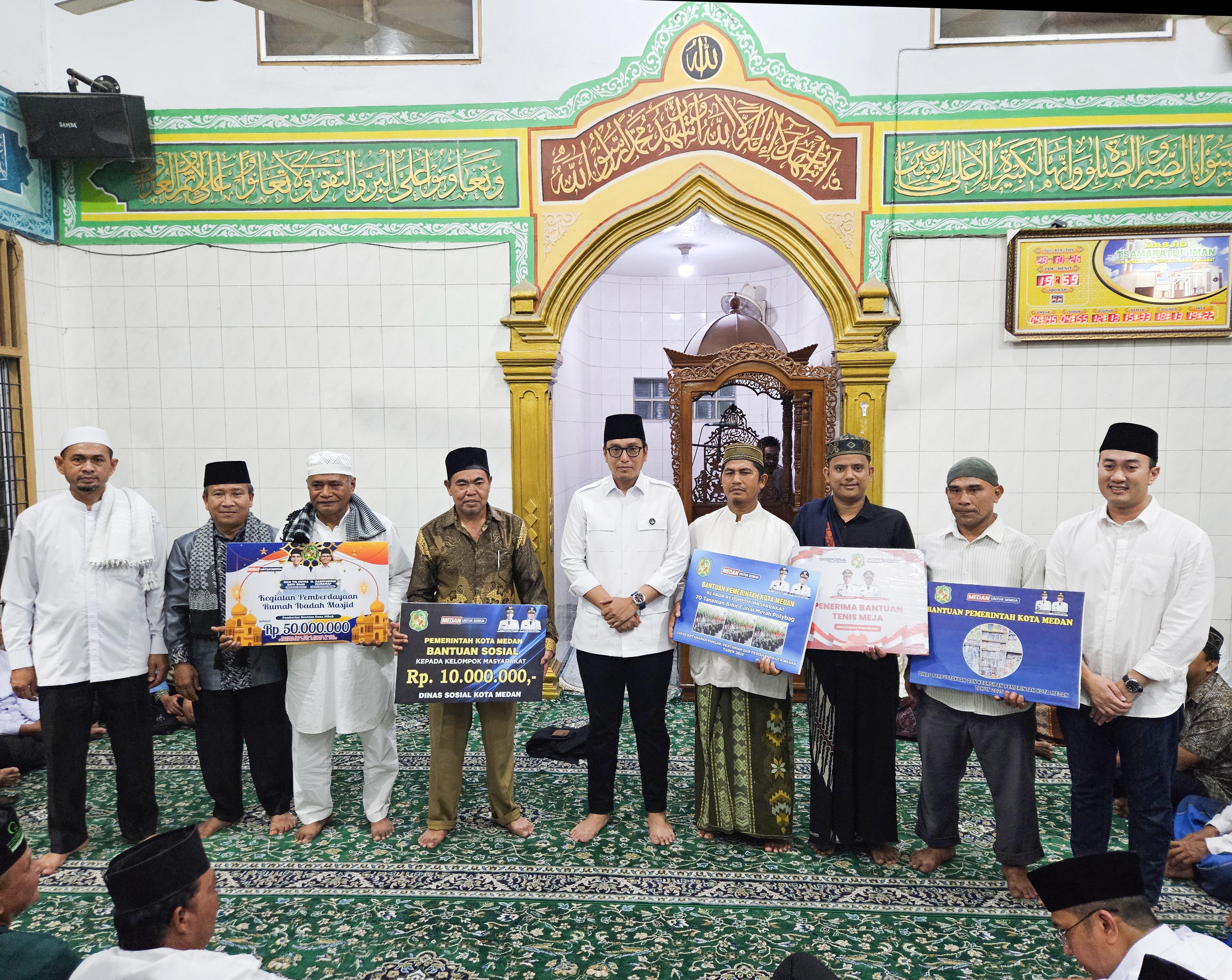 PERBERDAYAAN RUMAH IBADAH MASJID TSMARATUL IMAN KECAMATAN MEDAN TEMBUNG