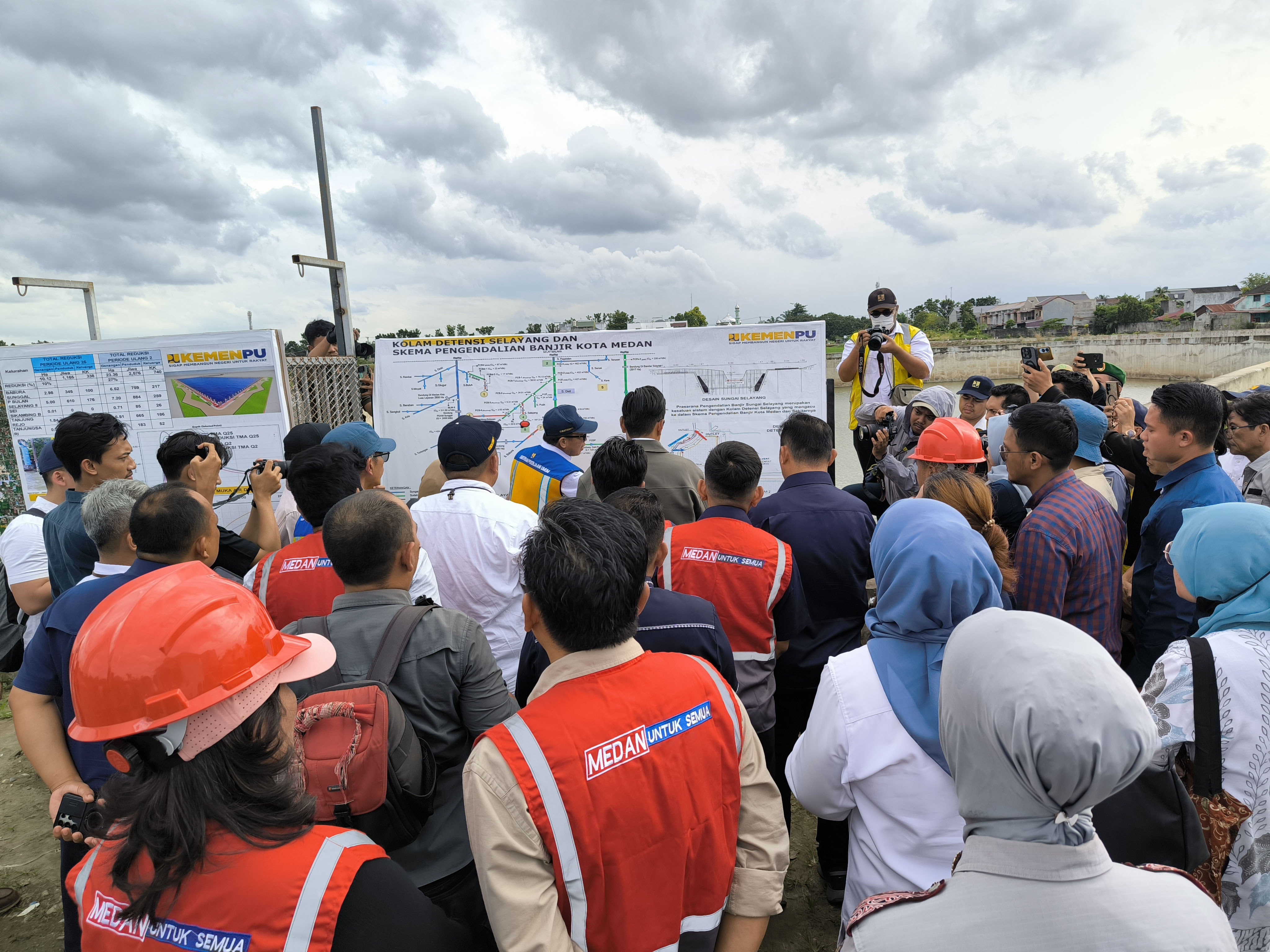 KUNJUNGAN LAPANGAN KOLAM RETENSI SELAYANG