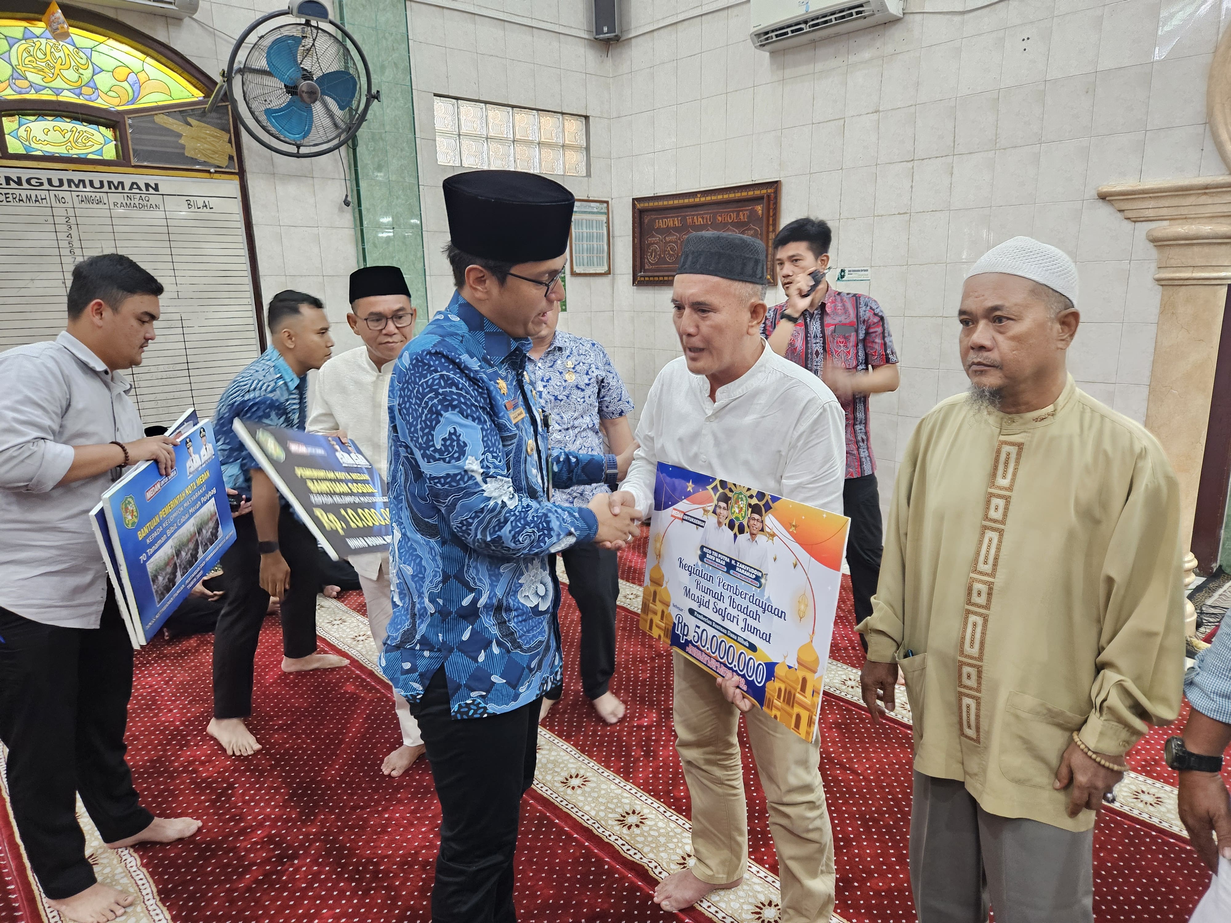Safari Jumat Di Masjid Al-Ikhwan Medan Timur