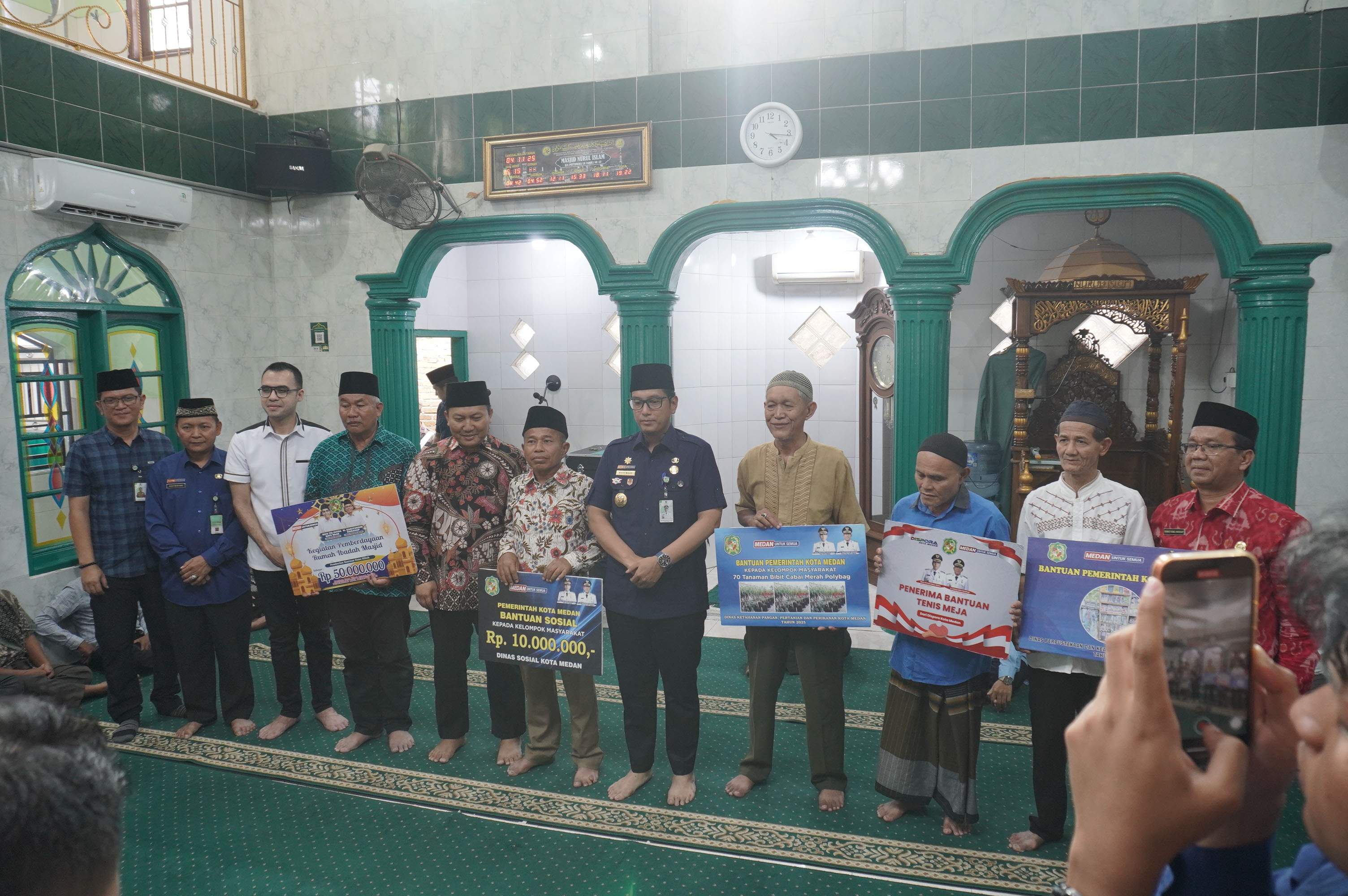SAFARI ASHAR DI MASJID NURUL ISLAM KECAMATAN MEDAN BARU